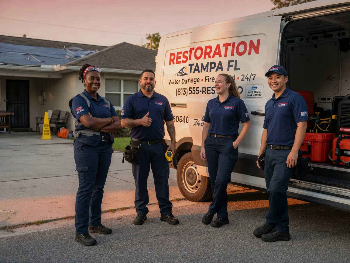 Water Damage Restoration company in Trenton, TX